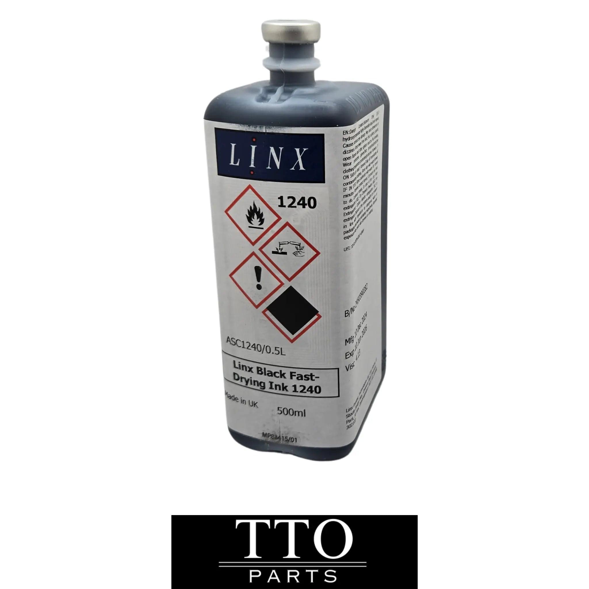 FAC1240 - Linx 8900 CIJ Black INK Fast Dry